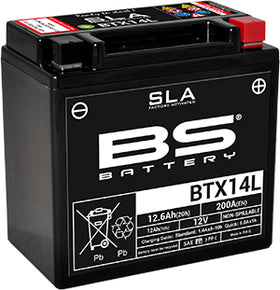 BS-Battery for Harley-Davidson Street 750 2014-2020 (BTX14L SLA)