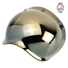Biltwell Bubble Shield - Gold Mirror