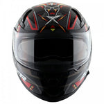 Axor Apex Tiki (Black-Red) Gloss Helmet | 7AfterMarket India