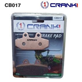 Crank1 Sintered Front Brake Pads for Harley Davidson SOFTAIL Fat Boy (CB017)