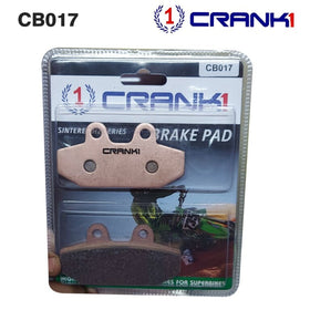 Crank1 Sintered Front Brake Pads for Harley Davidson Softail Heritage (CB017)