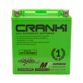 Crank1 Battery for Triumph Tiger 800 XCA - CB16-BS (SMF)