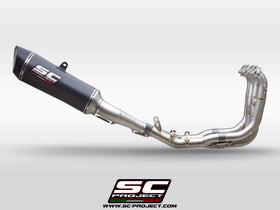 SC Project SC1-R Carbon with Titanium Full Exhaust System 4-1 for BMW S1000RR 2020-2022