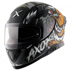 Apex Falcon Men's Helmet - Dull Black Grey | 7AfterMarket India