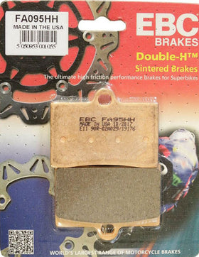 EBC Double-H Sintered Front Brake Pads for Indian Chief Dark Horse (FA095HH)