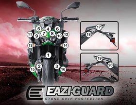 Eazi-Grip Eazi-Guard Protective Film Kit Kawasaki Z800 2013-2016
