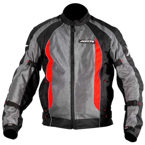 Axor Cruise 2 Riding Jacket (Black Red) Red / M