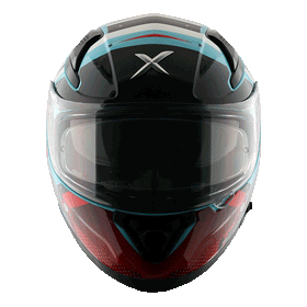 Axor Apex Hex-2 Helmet - Blue Red | 7aftermarket Axor India 