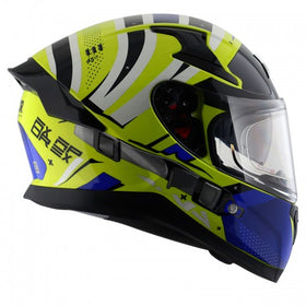 Axor Apex Hex-2 Helmet - Neon Yellow Blue | 7aftermarket  Axor India 