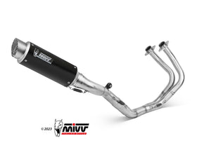 MIVV GP pro Carbon Full System Exhaust 2x1 for Kawasaki Ninja 650 2017> | 7aftermarket India 