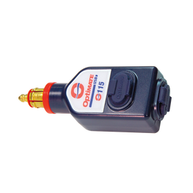 Optimate O-115 DIN Dual USB Straight Charger – 2 x 3300mA