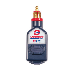 Optimate O-115 DIN Dual USB Straight Charger – 2 x 3300mA