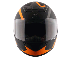 Axor Rage RTR Helmet - Dull Black Orange