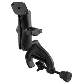 RAM Mounts Yoke Clamp Mount with Double Socket Arm and Diamond Base Adapter