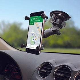 RAM Mounts Universal X-Grip Smartphone Mount with Suction Cup