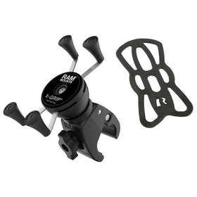 RAM X-Grip Phone Mount with Low-Profile Tough-Claw