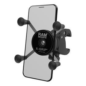 RAM Mounts X-Grip Phone Mount with Low-Profile RAM Tough-Claw
