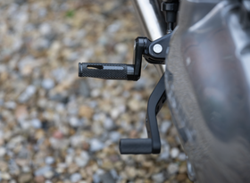 TEC Full Rider Foot Peg, Brake & Gear Lever Assembly for Royal Enfield Interceptor 650