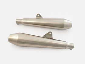 TEC Cannon Slip-on Exhaust for Royal Enfield Interceptor 650