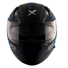 Axor Apex Ridefast Helmet - Dull Black Blue