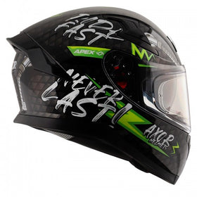 Axor Apex Ridefast Helmet - Black Neon Yellow