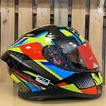 Axor Apex Vivid Helmet - Dull Black Neon Yellow