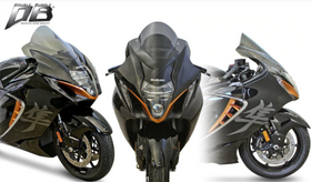 Zero Gravity Double Bubble Windscreen Suzuki Hayabusa 1300 2021-2025