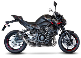 LeoVince LV-10 Carbon Fiber Slip-On Exhaust for Kawasaki Z900 2020-2022 | 7aftermarket India 