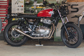 TEC 2-1 Stinger Exhaust System for Royal Enfield Interceptor 650