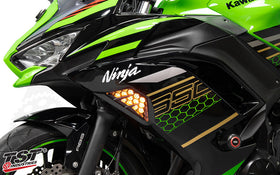 TST Nexus LED Front Turn Signals for Kawasaki Ninja 650 (2017+)