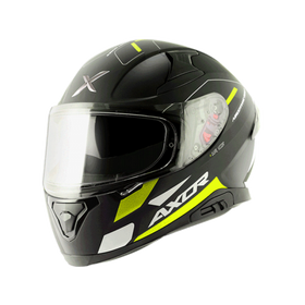 Axor Apex Turbine Helmet - Black Neon Grey