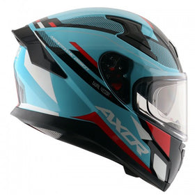 Axor Apex Turbine Helmet - Hex Blue Red