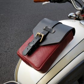 Trip Machine Tank Pouch - Cherry Red