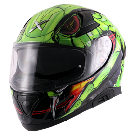 Axor Apex Venomous D/V Helmet - Black Neon Green