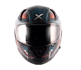 Axor Apex Venomous D/V Helmet - Black M.Blue