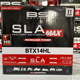 BS-Battery for Harley-Davidson Superlow 883 2014-2020 (BTX14HL)