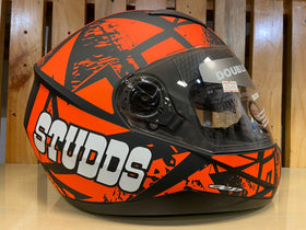 Studds Shifter Decor D4 Full Face Helmet - Orange