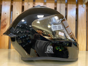 Vega Bolt Black Helmet | 7aftermarket India 