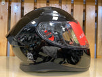 Axor Apex Solid Gloss Black Helmet | 7aftermarket India 