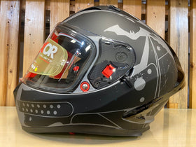 Axor Street DC BATMAN Helmet - Dull Anthracite Black