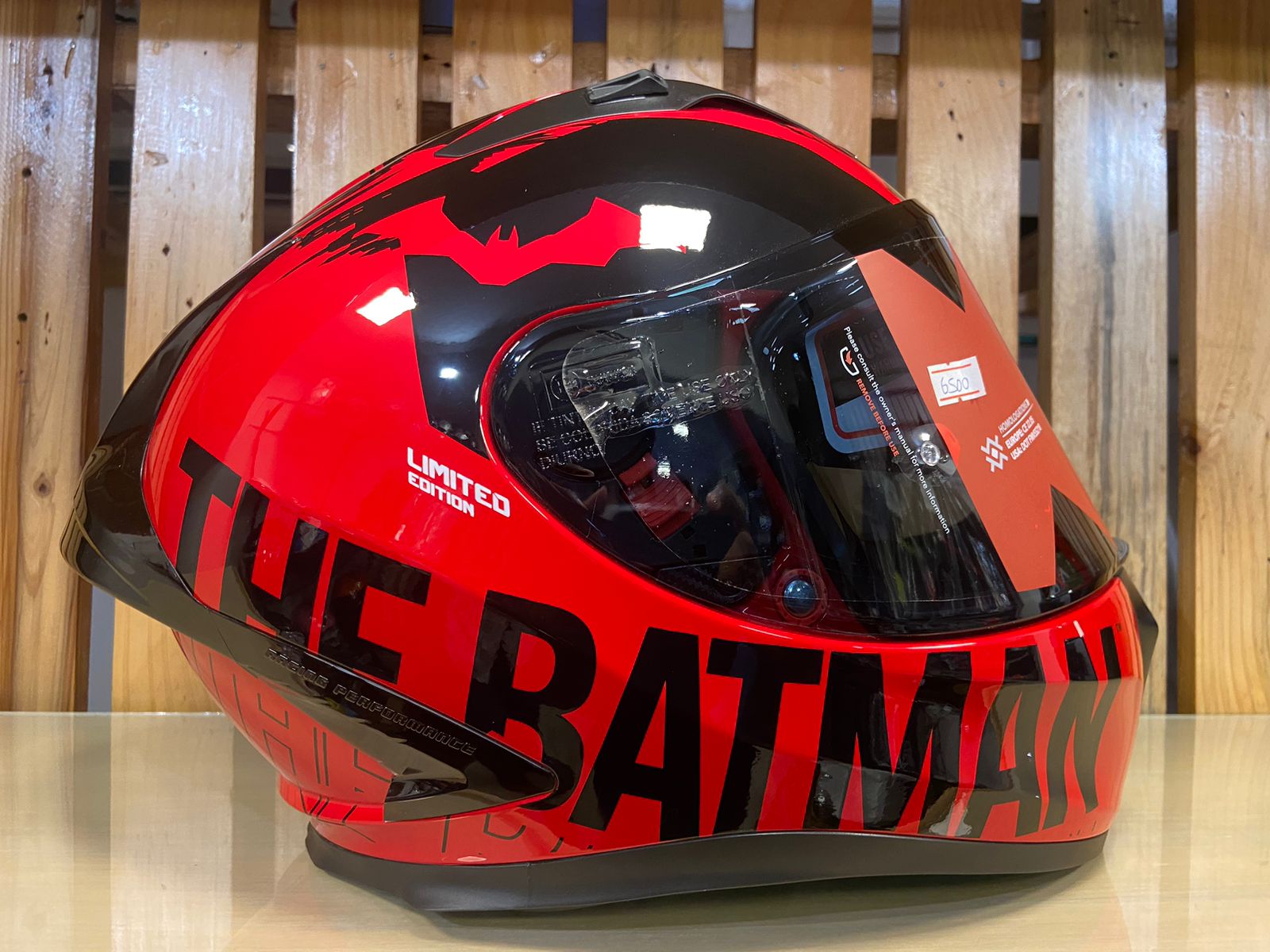 Axor Street DC BATMAN Helmet Red Black 7aftermarket India