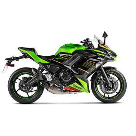 Akrapovic Titanium Racing Full System Exhaust For Kawasaki Ninja 650 / Z650 2017-2020 | 7aftermarket India 