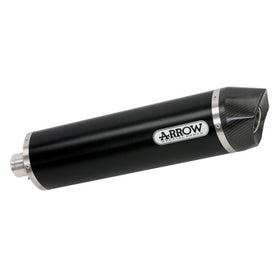 Arrow Maxi Race-Tech Exhaust, Aluminum Dark for BMW R1200R / RS (2015-2016) | 7aftermarket India 