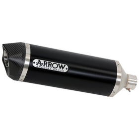 Arrow Maxi Race-Tech Slip-on Exhaust, Aluminum Dark for Aprilia RSV4 1100 Factory (2019-20) | 7aftermarket India 