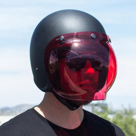 Biltwell Bubble Shield - Rose