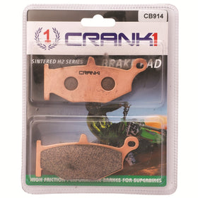 Crank1 Sintered Rear Brake Pads for Suzuki Hayabusa (CB914)