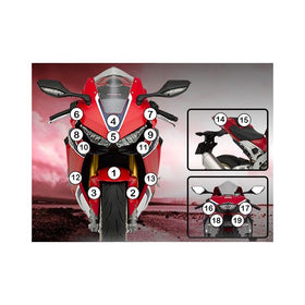 Eazi-Grip Eazi-Guard Protective Film Kit Honda CBR1000RR 2017-2019