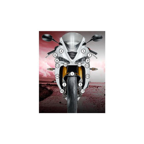 Eazi-Grip Eazi-Guard Protective Film Kit Triumph Daytona 675 / R 2013-2019