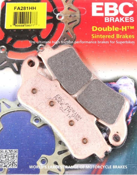 EBC Double-H Sintered Rear Brake Pads for Kawasaki Vulcan S (FA281HH)