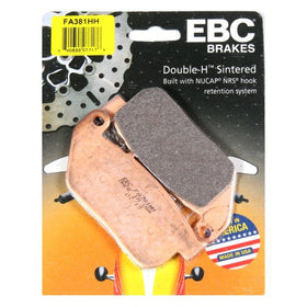 EBC Double-H Sintered Front Brake Pads for Harley Davidson Super Low (FA381HH)